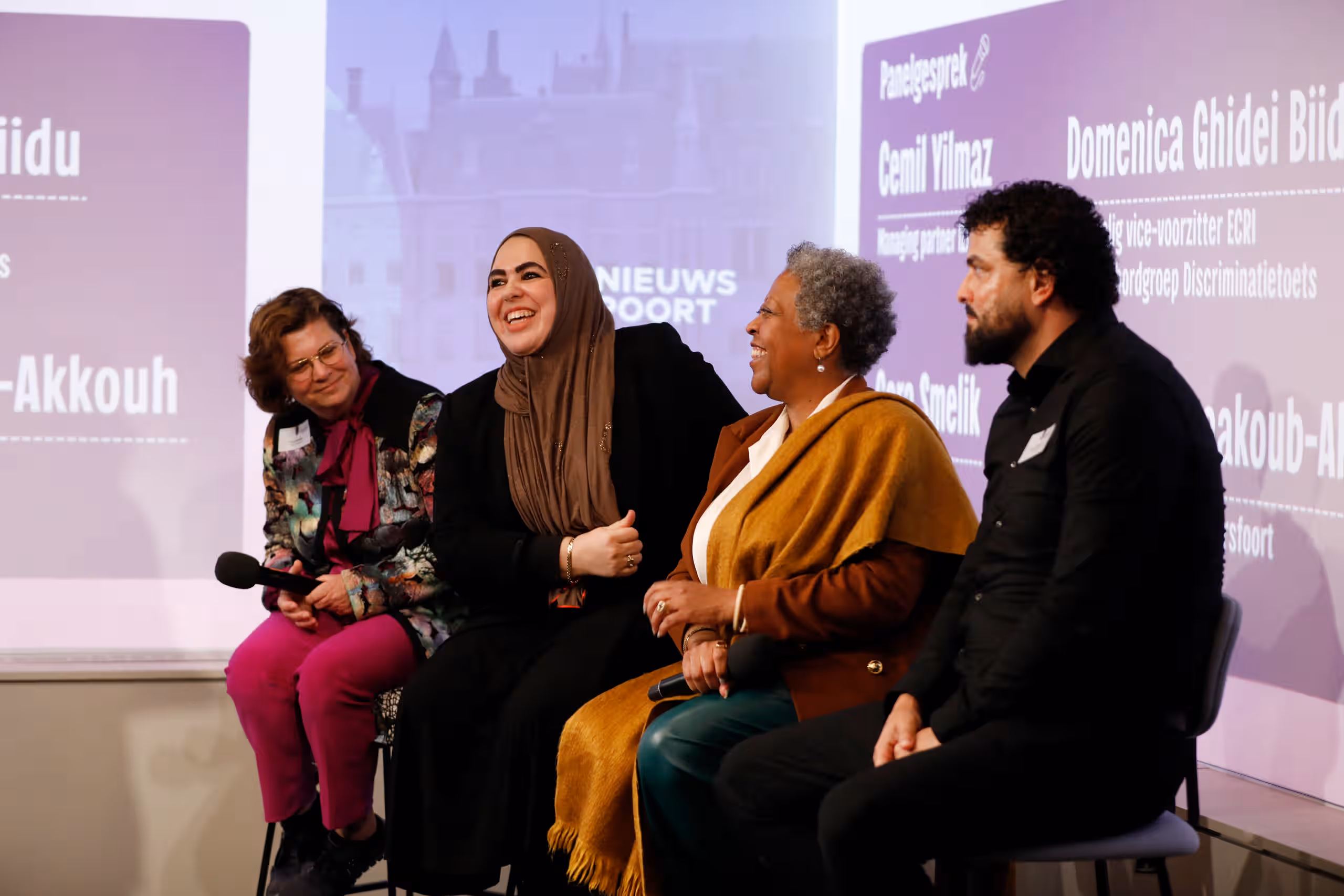 Panelgesprek van dichtbij